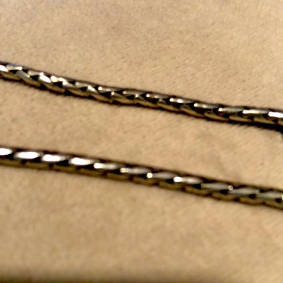 Retired Vintage HTF Brighton heart bar chocker necklace - Picture 8 of 12